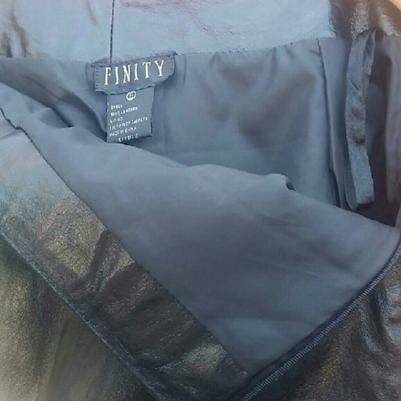 Black Cat ~ High Waist Leather Pencil 90's Black - Picture 4 of 6